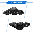 1 Pair Bumper Mounting Support Bracket for Toyota Yaris (2007–2012)