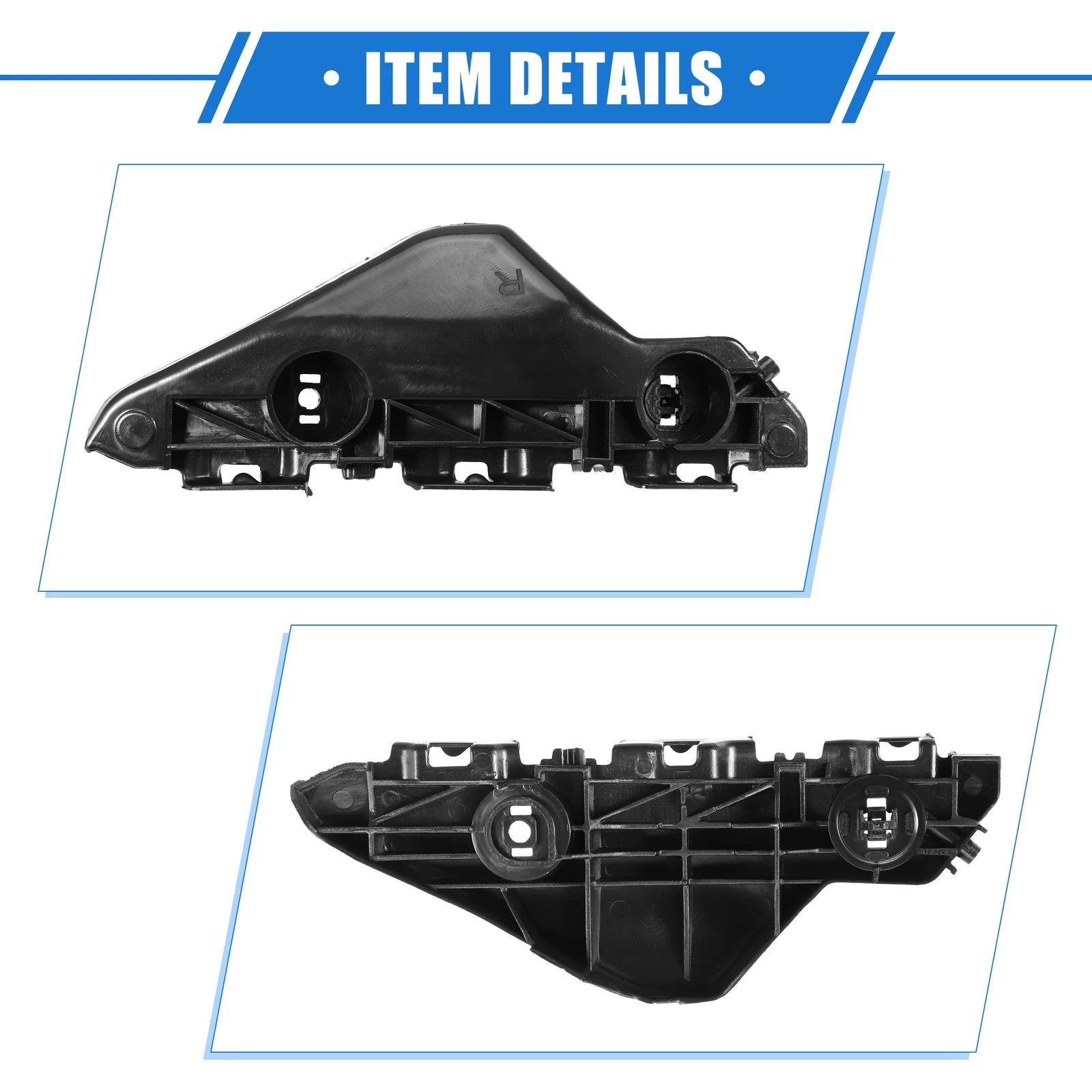 1 Pair Bumper Mounting Support Bracket for Toyota Yaris (2007–2012)