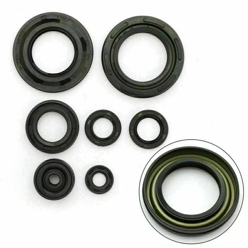 Engine Oil Seal Kit for Yamaha Banshee 350 YFZ350 (1987–2006)