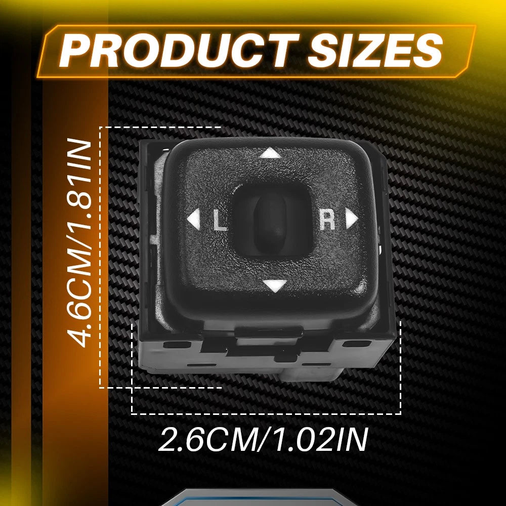 Power Door Mirror Switch for Chevy Colorado GMC Canyon (2004–2012)