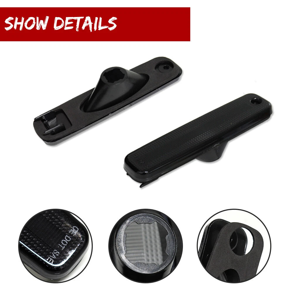 Smoked White LED Front Side Marker Lights for Toyota Celica (1994–1999)