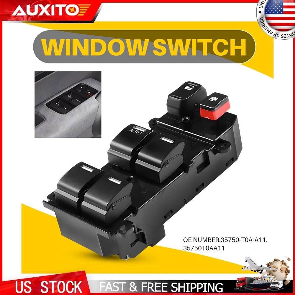 Master Power Window Switch for Honda Fit (2009–2014)