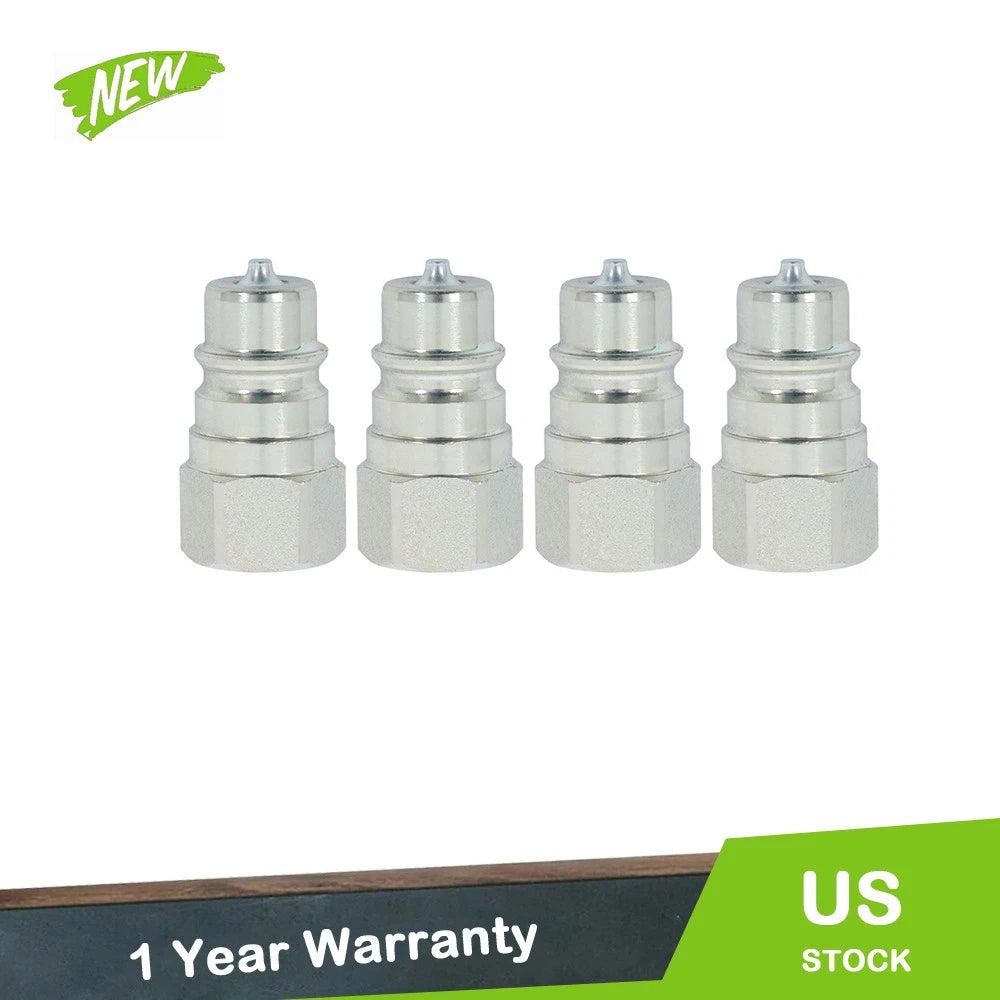 4PK Male Hydraulic Quick Coupler Plug for John Deere 1023 1025 AW32184