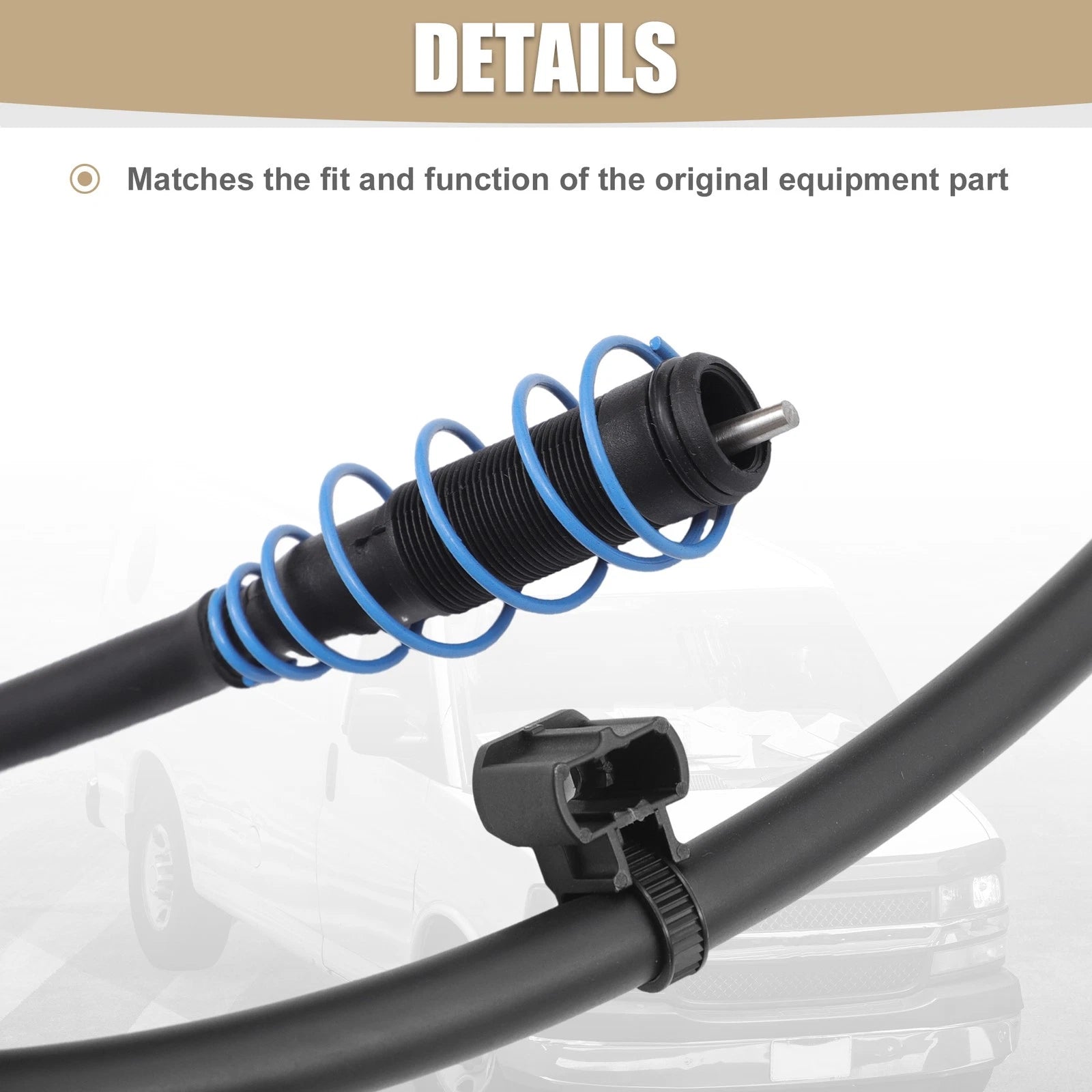 Set of 1 Gear Shift Cable for Chevrolet Express 1500 2500 3500 (2003–2009)