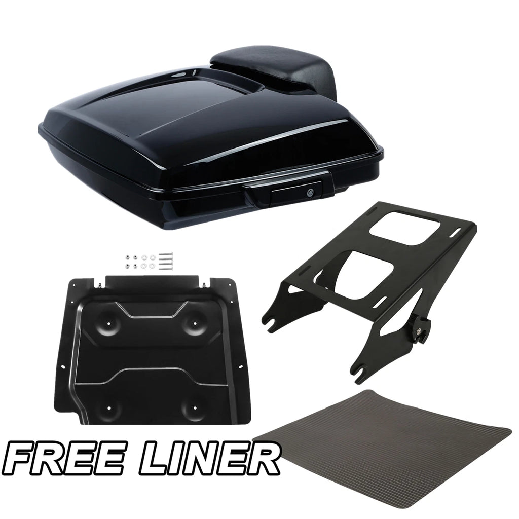 Trunk Pad Mount Rack Base Plate for Harley Touring Models (2014–2023)