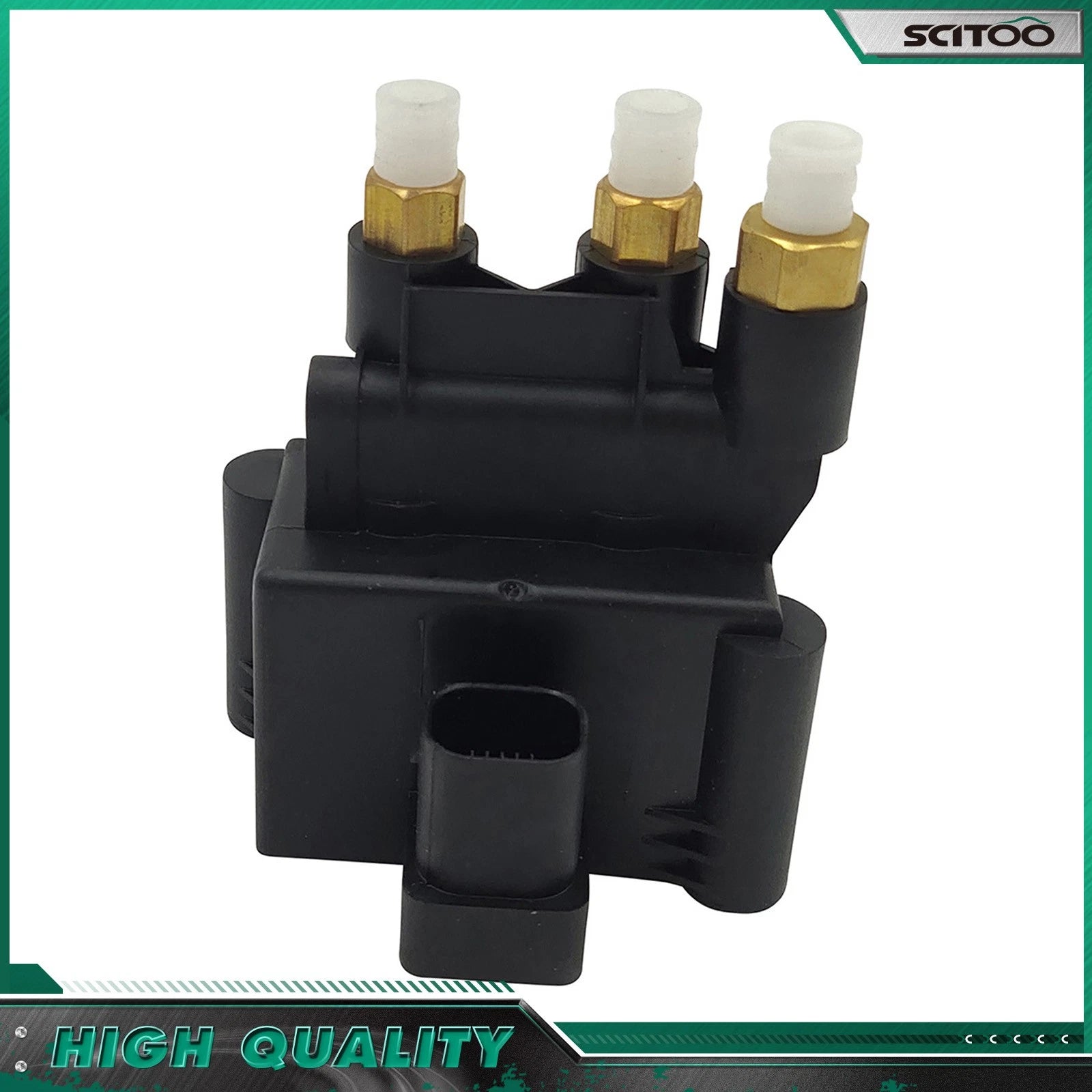 Air Ride Suspension Compressor Pump w/ Valve Block for Mercedes W251 R320 R350 (2006–2012)