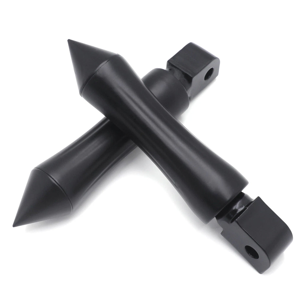 Black Slim Footpeg Kit for Yamaha V-Max (2009–2015) / Honda VTX Shadow / Triumph Rocket