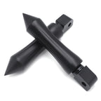 Black Slim Footpeg Kit for Yamaha V-Max (2009–2015) / Honda VTX Shadow / Triumph Rocket