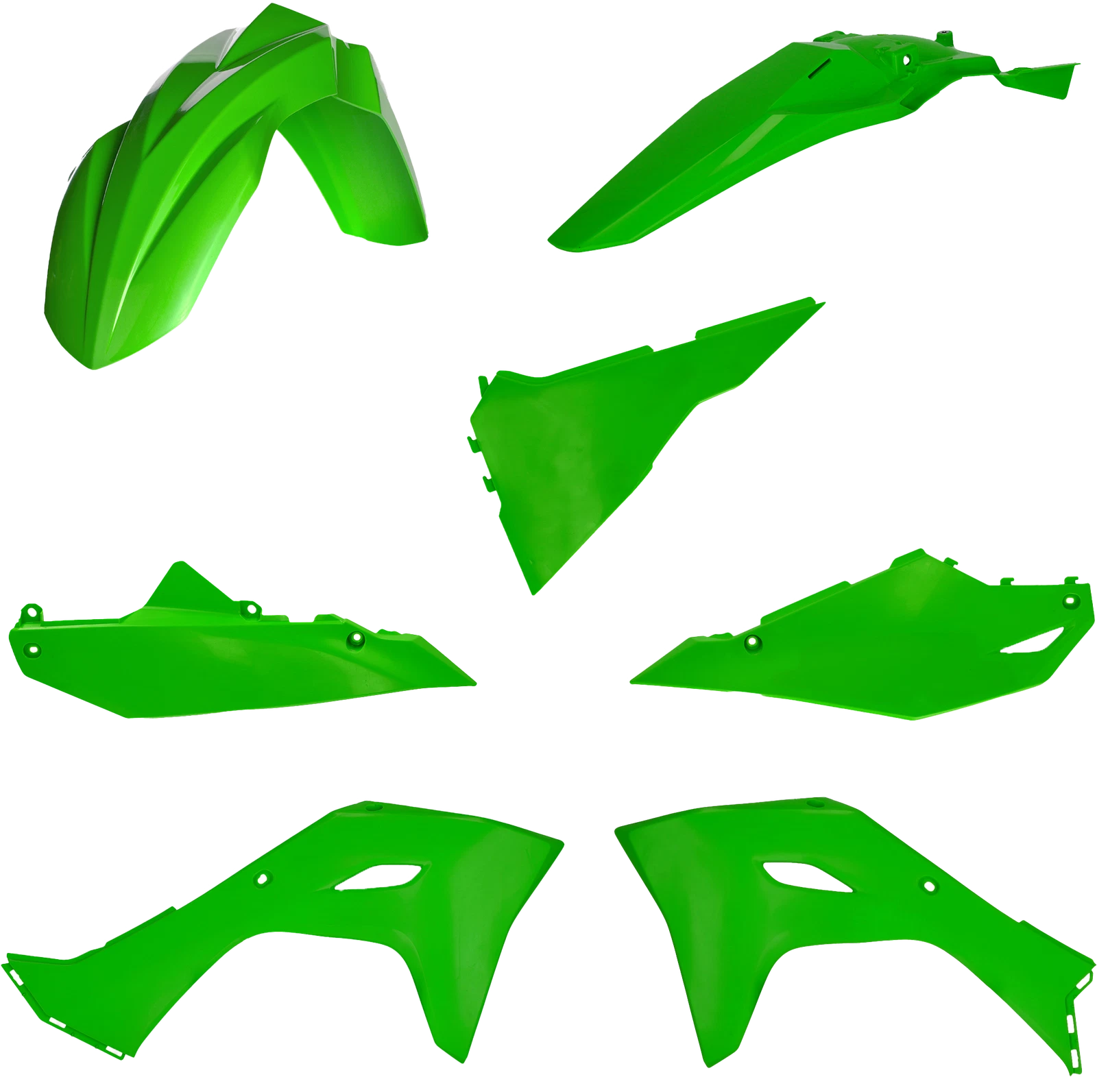 Acerbis Plastic Kit for Kawasaki KX450F & KX450X (2024–2024)