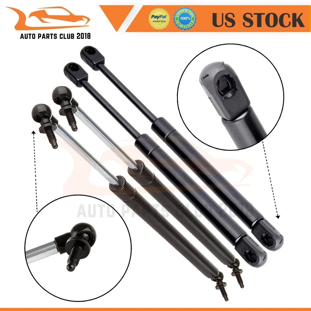 Set of 2 Hood & 2 Liftgate Lift Supports for Jeep Grand Cherokee (1999–2004)