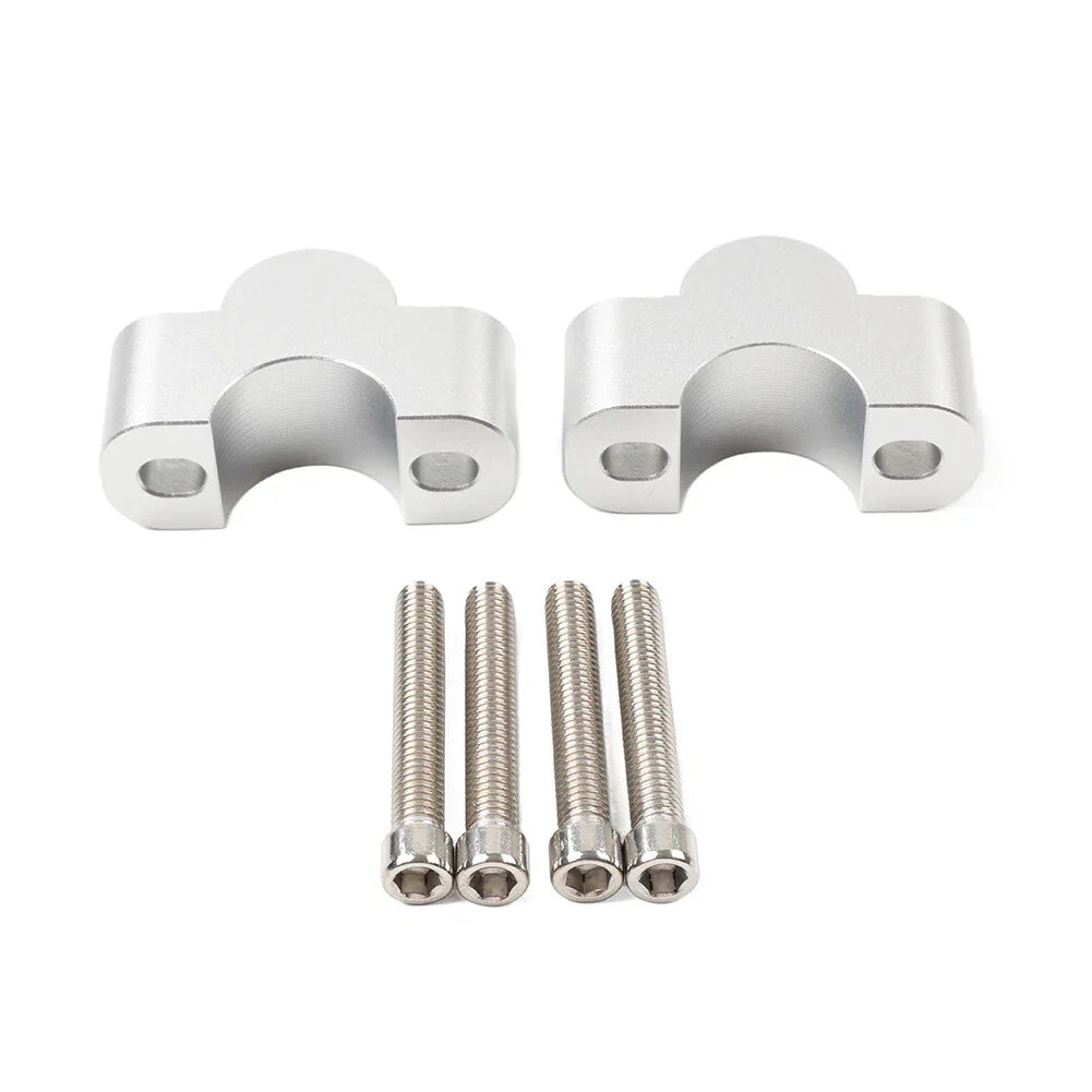 25mm Handlebar Riser Lift Clamps for Honda Suzuki Kawasaki