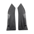 2X Rear Bumper Strip Lip Spoiler Diffuser Scratch Protector for Universal Cars
