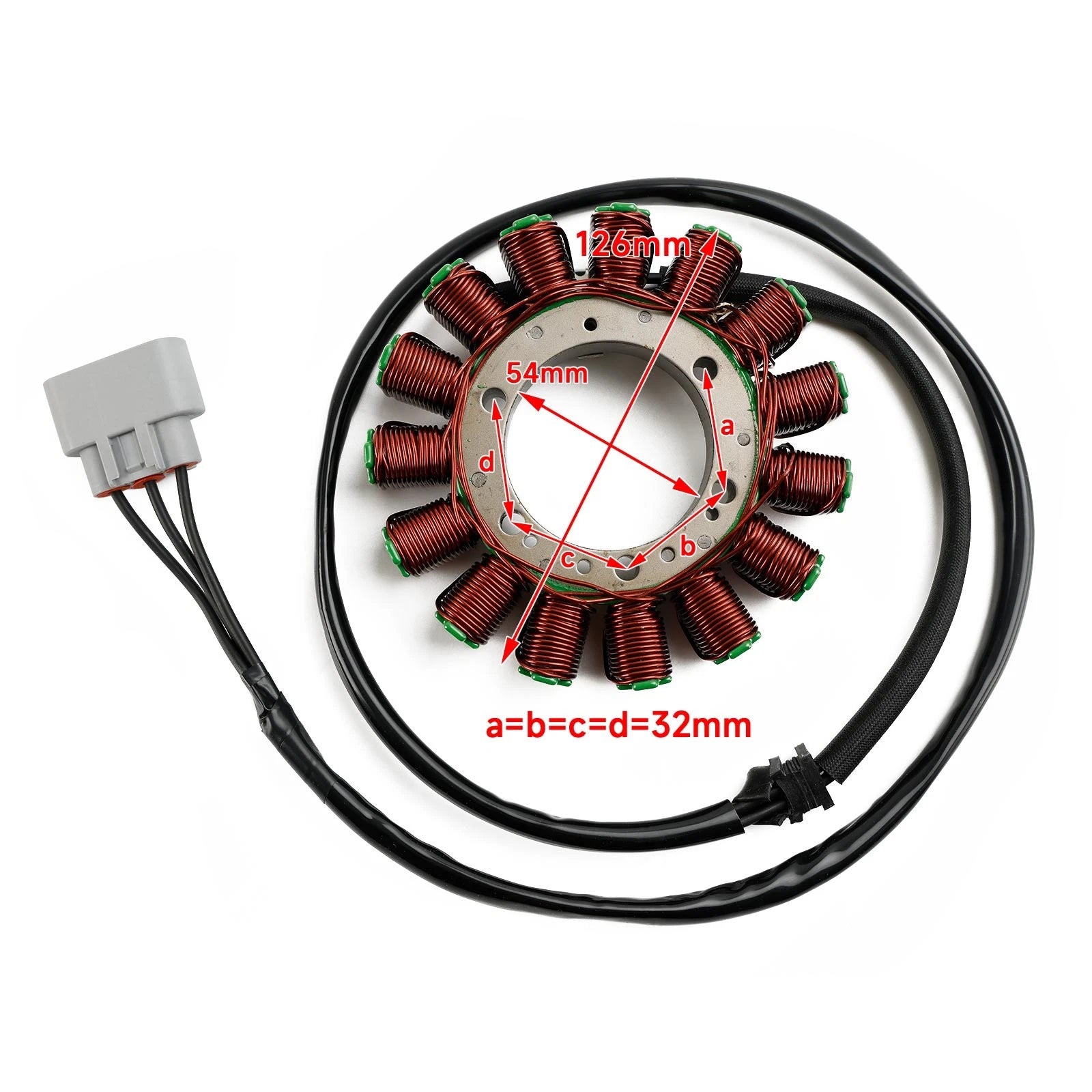 15 Poles Stator Generator for Tiger 800 800XC 800XCA 800XRT (2011–2020) T1300043