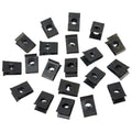 20pcs Metal U-Type Clips for Car Truck Van SUV Bumper Fender Trim Panel