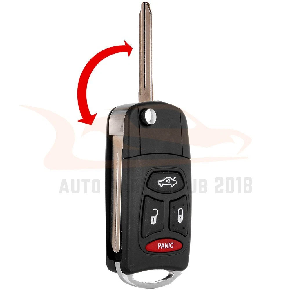 Keyless Key Fob Remote Case Shell for Jeep Wrangler Patriot (2009-2012)
