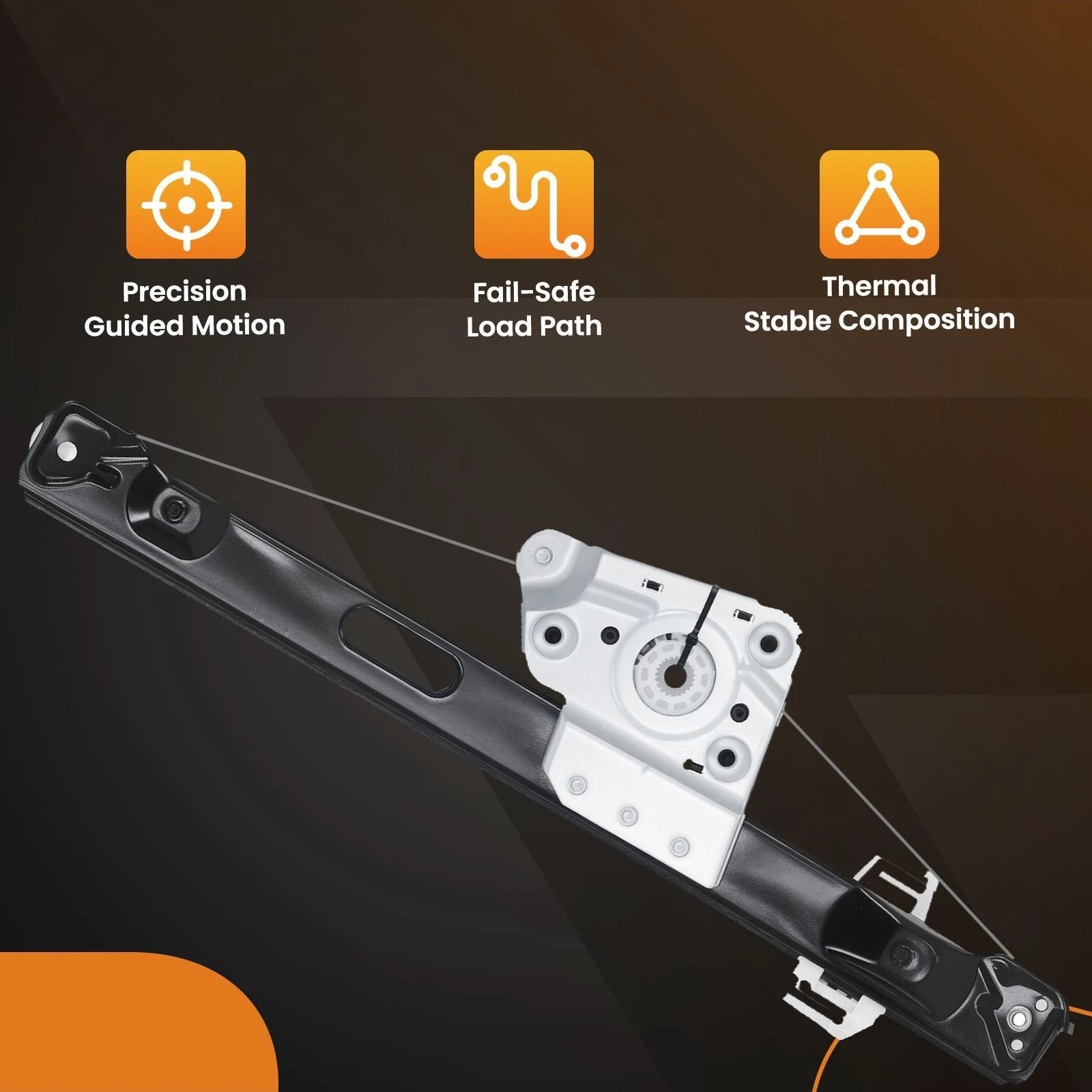 Left Rear Window Regulator for BMW 325i 328i 335i (2006–2012)