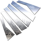 Luxury Chrome Pillar Post Trim 6pc for Honda Crosstour (2010–2015)