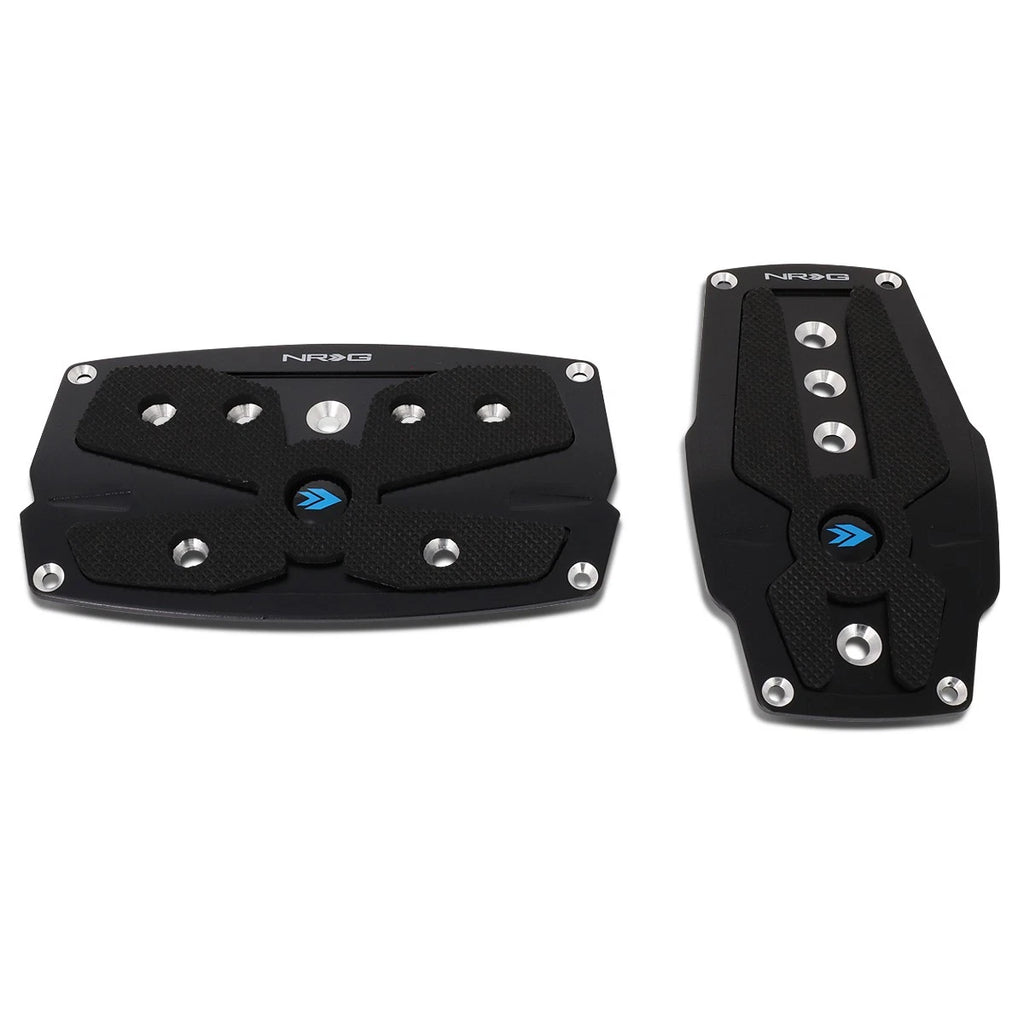 NRG Innovations PDL-250BK Aluminum AT Foot Pedal Cover for Universal Fit (2000–2023)