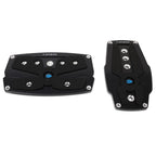 NRG Innovations PDL-250BK Aluminum AT Foot Pedal Cover for Universal Fit (2000–2023)