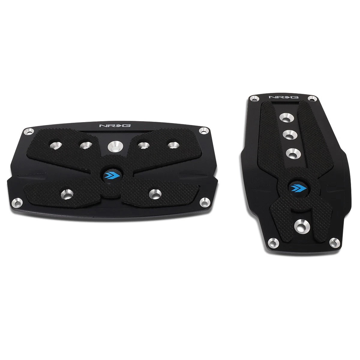 NRG Innovations PDL-250BK Aluminum AT Foot Pedal Cover for Universal Fit (2000–2023)