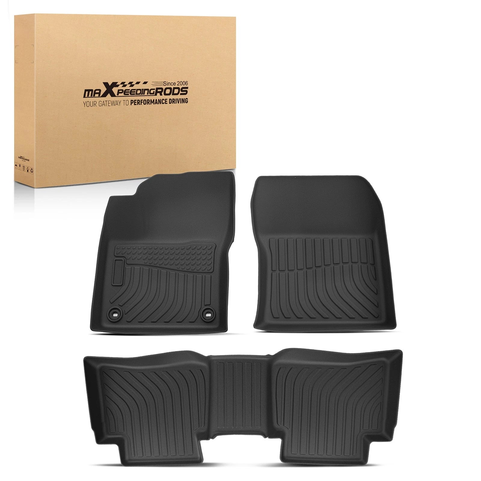 TPE Floor Mats Liner Set for Toyota Prius/Prius Prime (2016–2022)