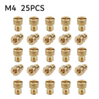 Main Jet 25pcs Carburetor Nozzle for 4-Stroke Scooters