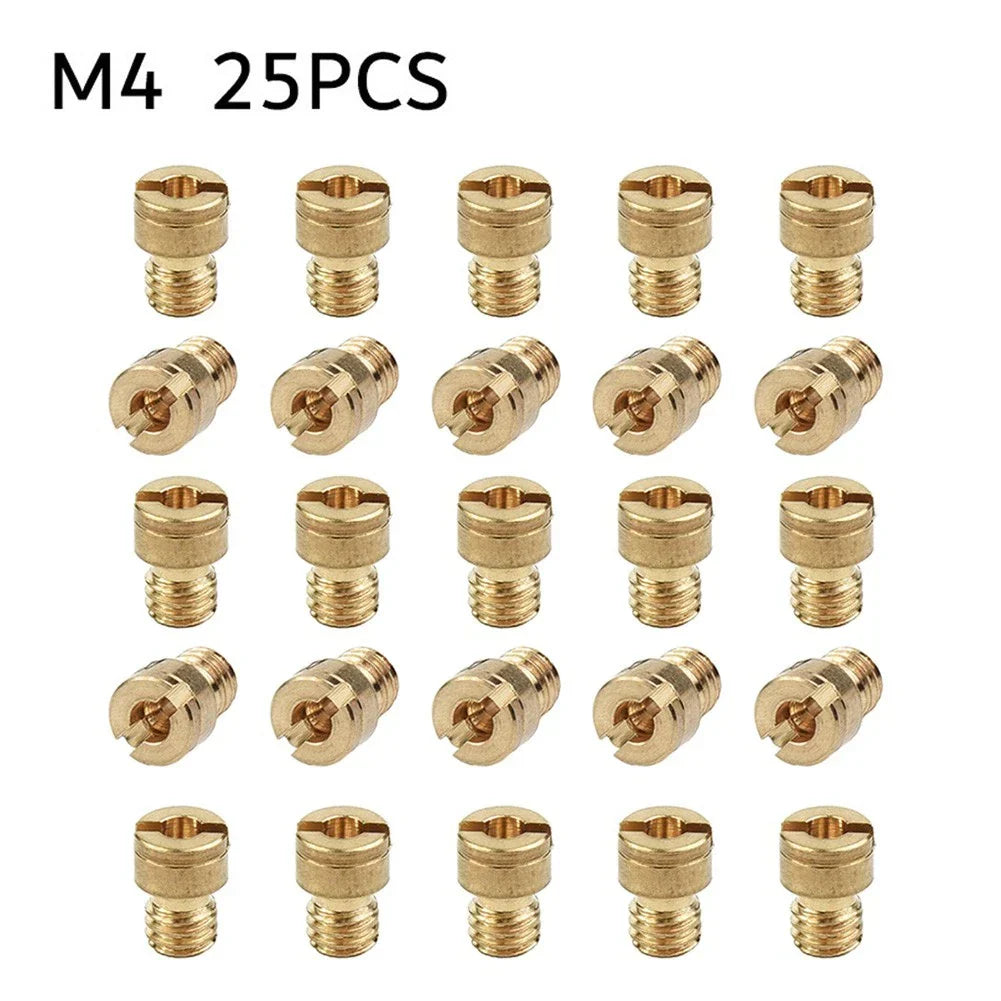 Main Jet 25pcs Carburetor Nozzle for 4-Stroke Scooters