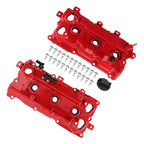 2X Aluminum Valve Covers with Gaskets for Nissan Altima Murano QX60 (2015–2018)