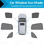 Magnetic Mesh Window Sun Shades for Mercedes-Benz GLA (2020–On)