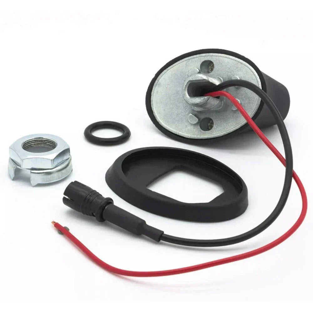 3cm Short Rod Roof Antenna & Base with Adapter for Universal Cars