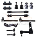 Set of 4 Suspension Tie Rod Ball Joints for Dodge Ram 3500 (1994–1999)