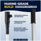 Tiller Extension Handle for Outboard & Trolling Motors (30")
