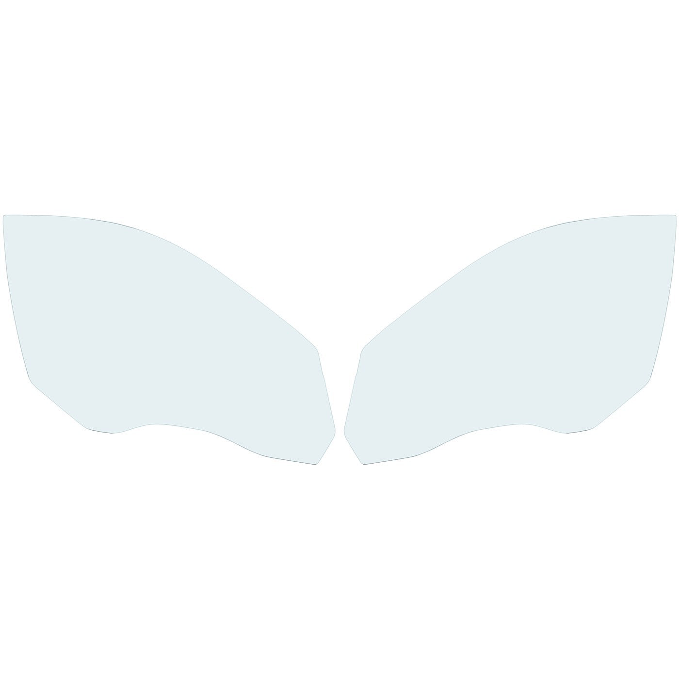 Set of 2 Door Glasses for BMW 528 535 550 530 525