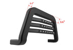 Front Push Bumper for Silverado/Sierra 1500 (2007-2018) - Black