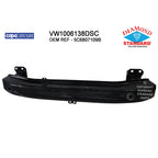 Replacement Steel Front Bumper Impact Bar for Toyota Land Cruiser (2008–2021)