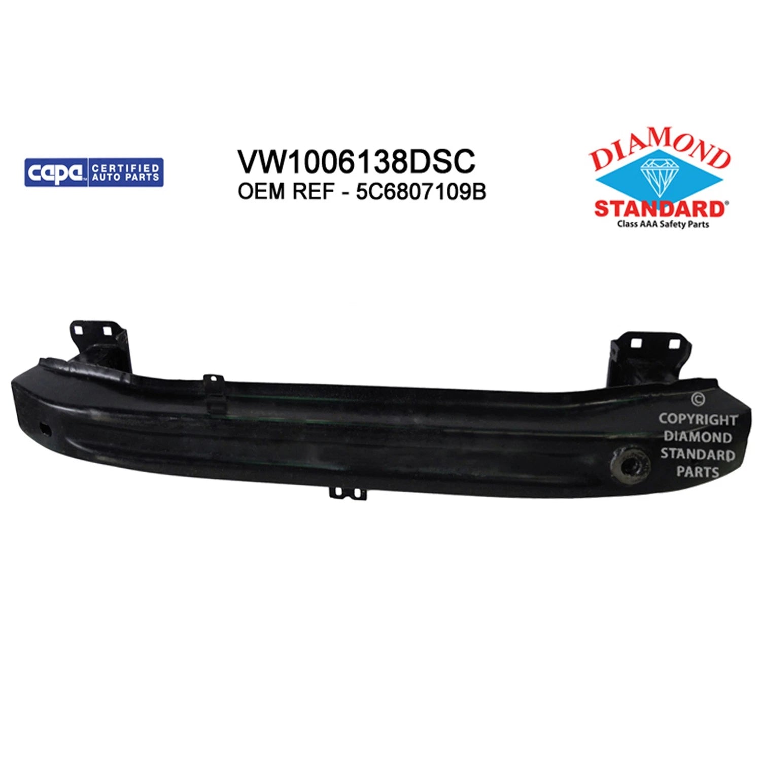 Replacement Steel Front Bumper Impact Bar for Toyota Land Cruiser (2008–2021)