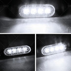 4X LED Clearance Light Side Marker for Truck Trailer Caravan