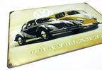 Metal Sign Vintage Volkswagen Beetle Large Reproduction for (1957–1979)