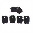 5 Pcs Rubber Cup Holder Inserts for Toyota Tacoma (2001-2004)
