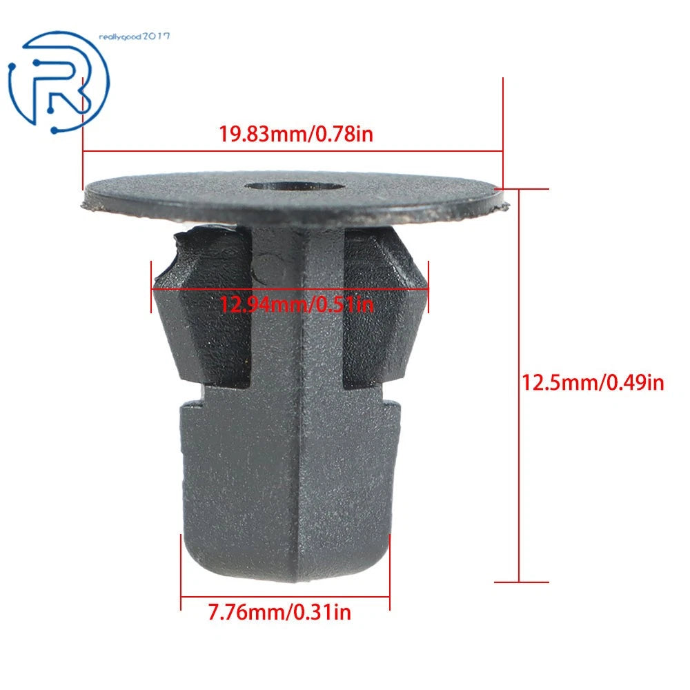 100pcs Fastener Clips for Toyota