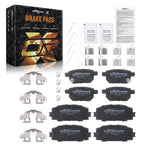 Ceramic Brake Pads Kit for Toyota Prius Plug-In (2012–2013) Corolla