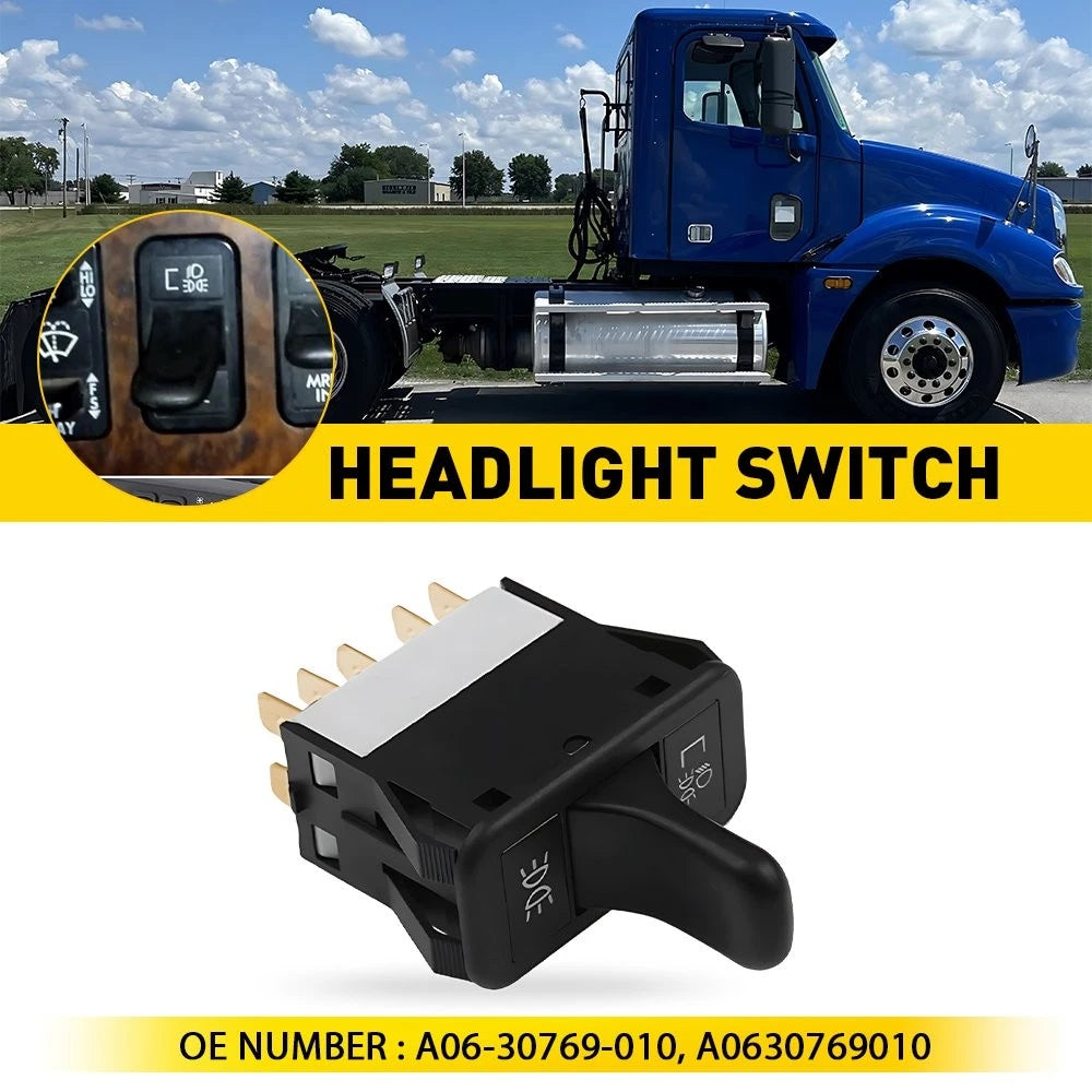 Auto Headlight Control Switch for Freightliner Columbia (2001–2011) A06-30769-010