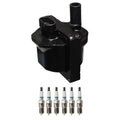 Denso Ignition Coil & 6 Iridium Spark Plugs Kit for Astro Hombre P30 Sonoma (1996–2005)