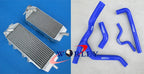 Aluminum Radiator + Y Hose for Kawasaki KX250F KXF250 (2006-2008)