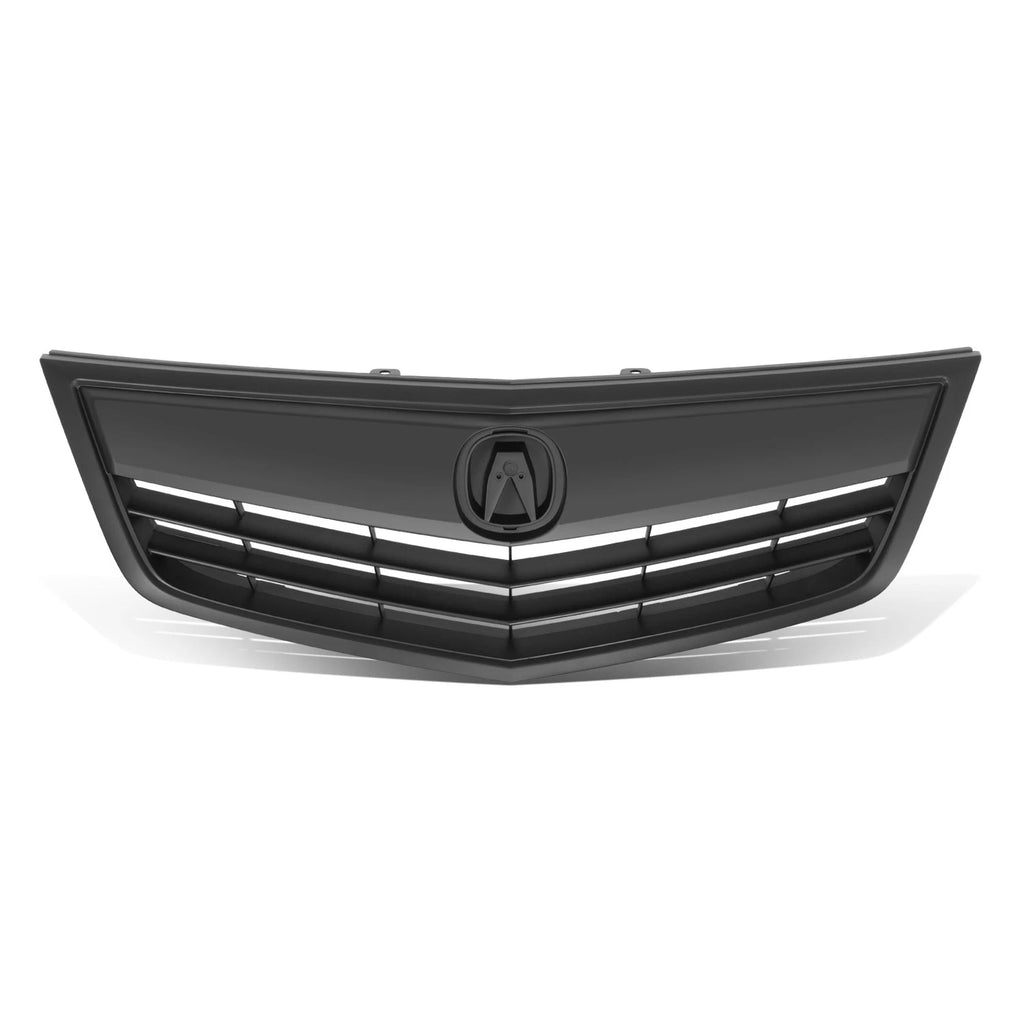 Front Bumper Grille Assembly for Acura TSX (2011–2014) Matte Black OE Style