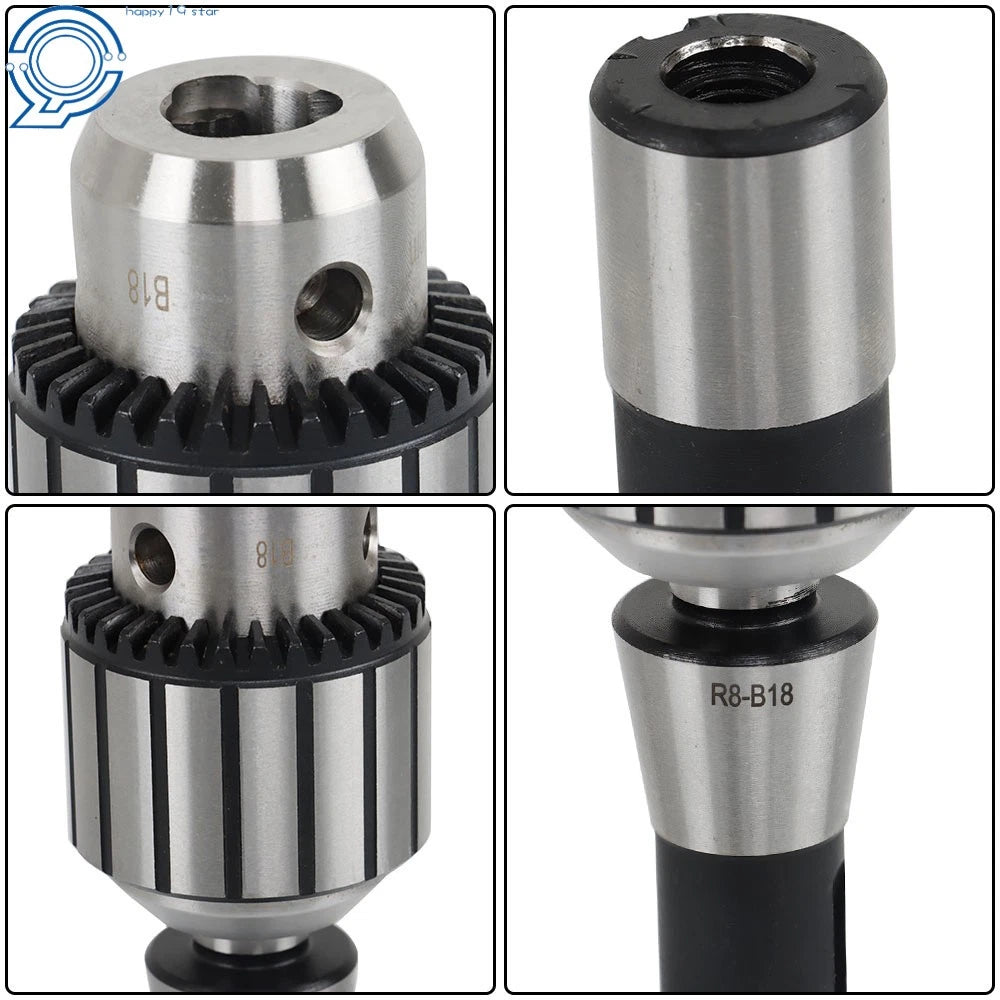 Heavy Duty Drill Chuck for R8 Shank (5/8 In)
