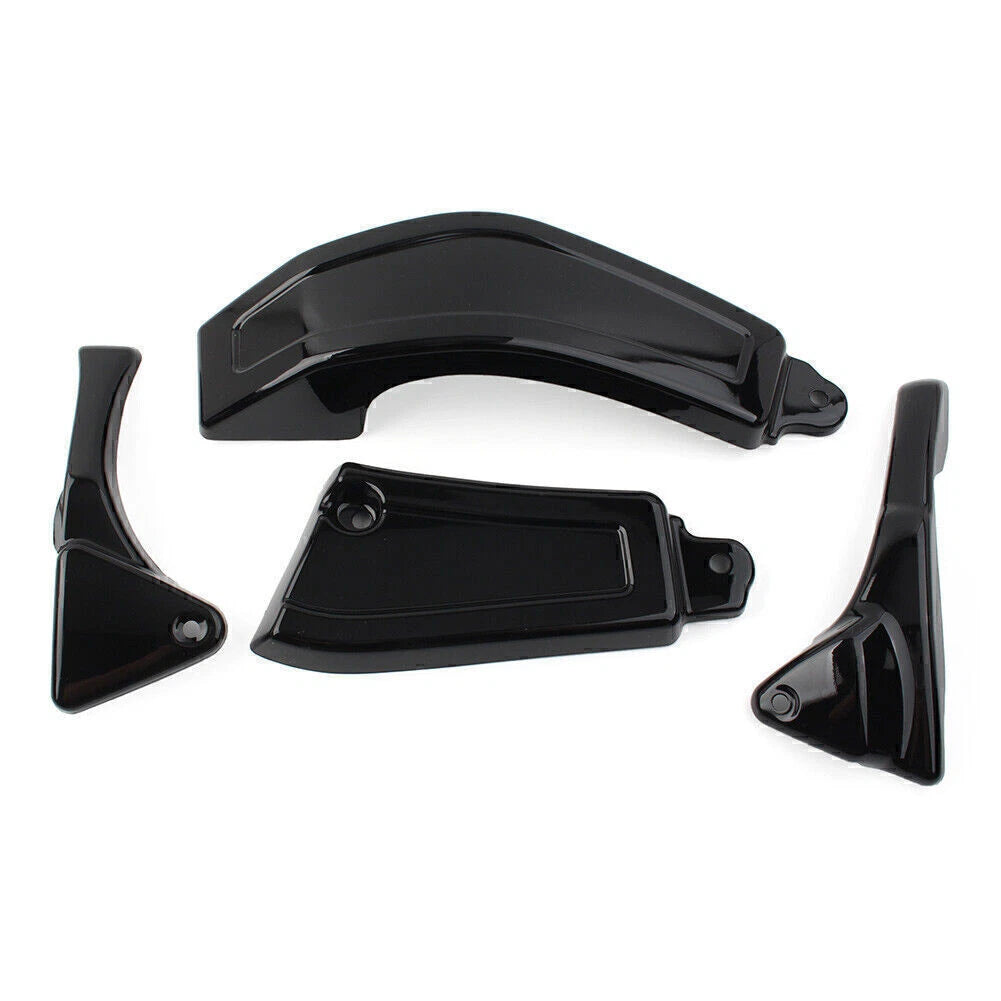4X Gloss Black Frame Cover for Suzuki Boulevard M109 M109R (2006–2023)