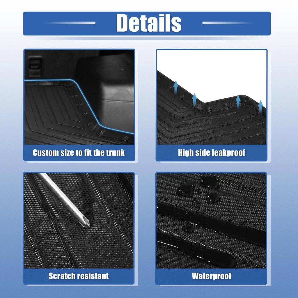 TPE Rear Cargo Liner Trunk Mat for Chevrolet Equinox (2018–2023)