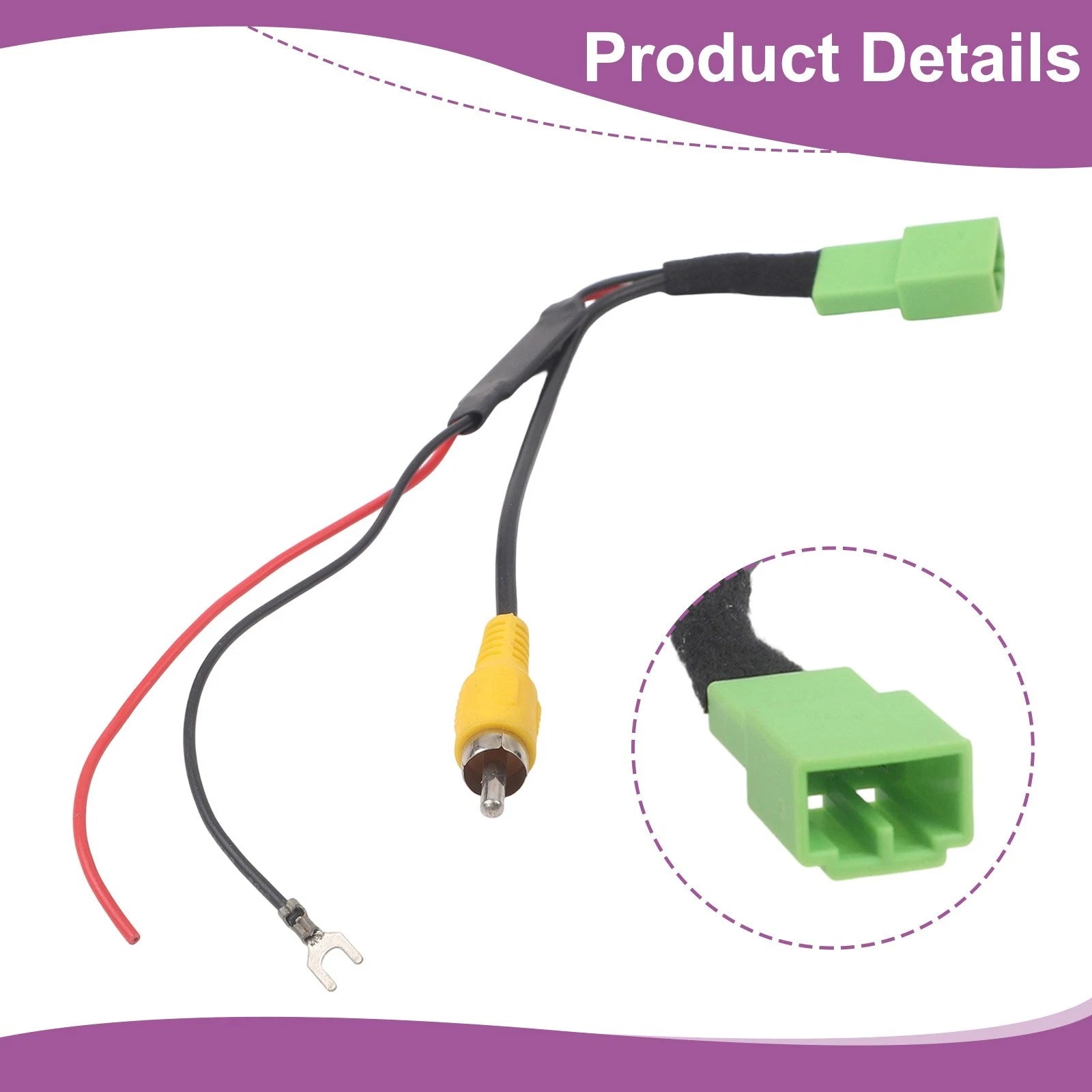 5 Pin Vehicle Camera Conversion Line for Isuzu Dmax