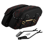 Detachable Saddlebags & Mount Kit for Harley Fat Boy FLFBS (2018–2025)